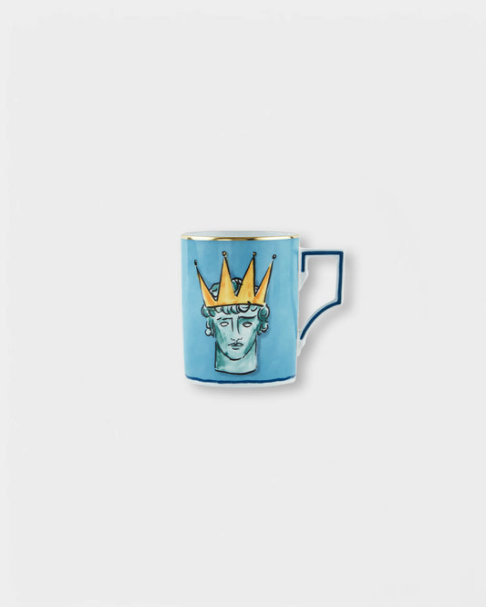 Mug de porcelana 'Greek Coastal' Azul. -Limited Edition